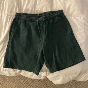 H&M Green Mens Sweatshirts Large